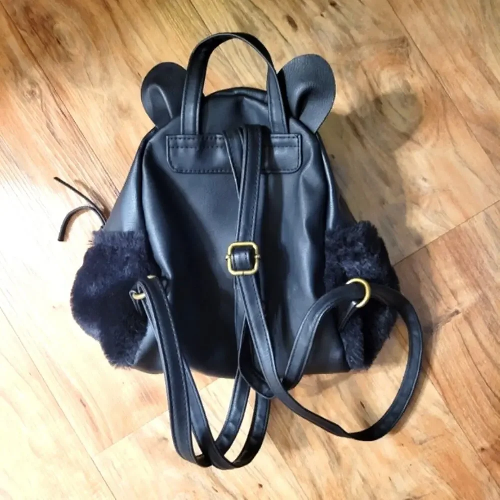 Black Cat Mini Backpack